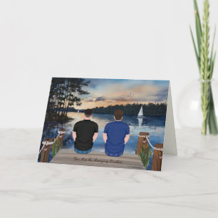 Painted Letters From Home, For Brother In Bootcamp Card