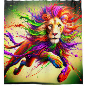Painted Lion Art