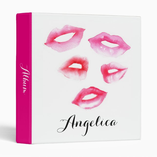 Painted Lips Binder (Front/Spine)