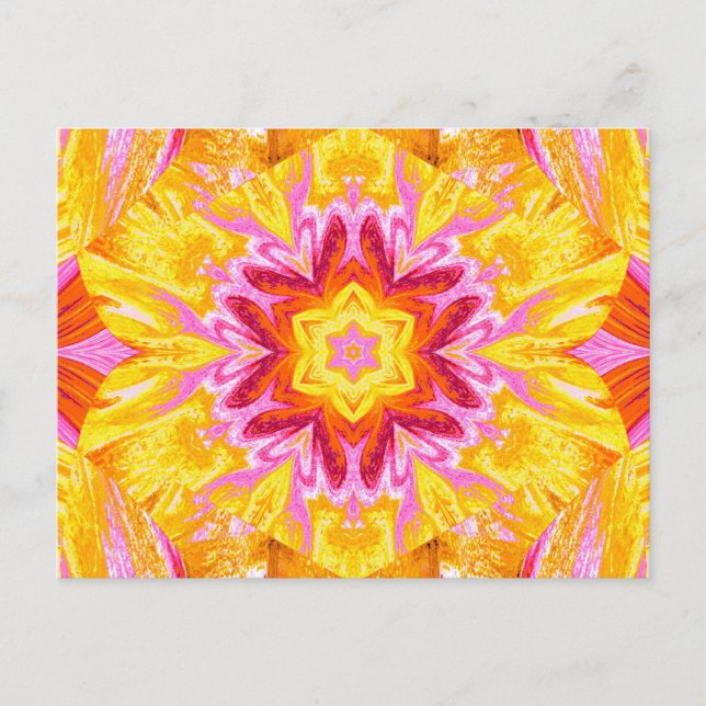 PAINTED LOTUS 29 POSTCARD (Front)