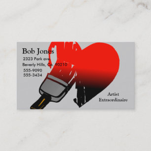 Painted Love Set Business Card
