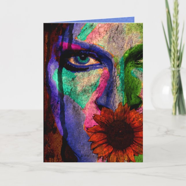Painted memory card (Front)