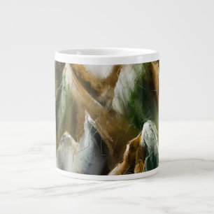 Painted Mountains Large Coffee Mug