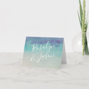 Painted Ocean Note Card