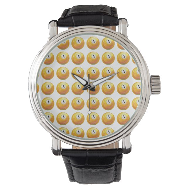 Painted One Ball Pattens Watch (Front)