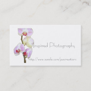 Painted Orchid Business Card