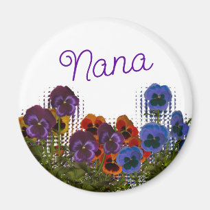 Painted Painsies Magnet