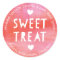 Painted Pink Red Sweet Treat Valentines Day