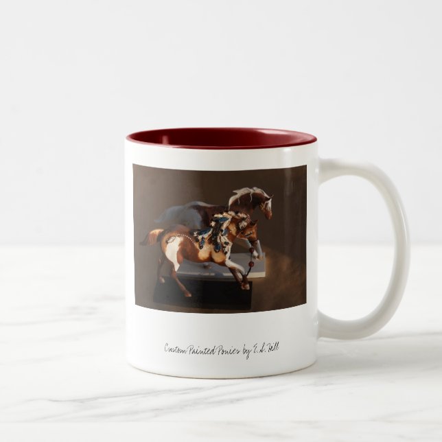 Painted Ponies Mug - Customized - Customized (Right)