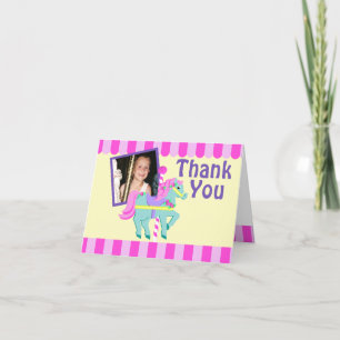 Painted Pony Thank You with Photo