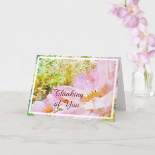 painted poppies card
