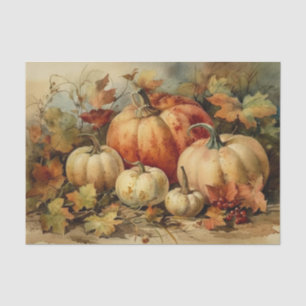 Painted Pumpkins Tissue Paper