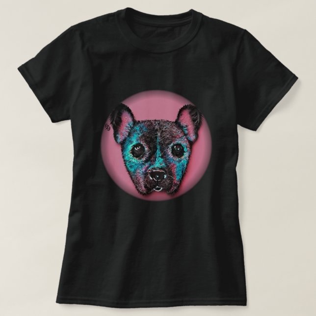 Painted Puppy T-Shirt (Design Front)