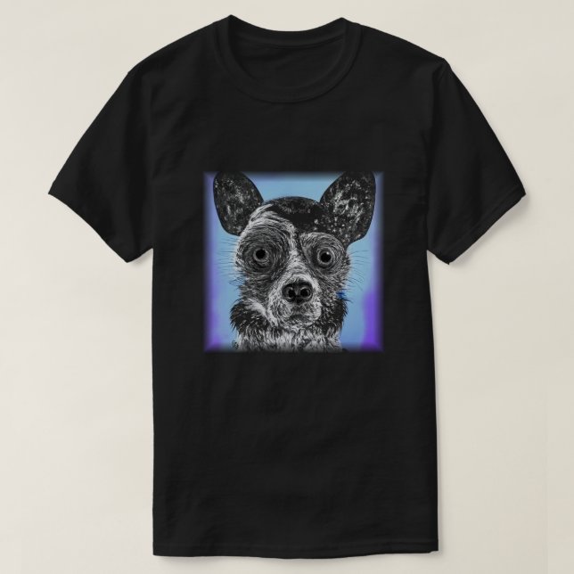 Painted Puppy T-Shirt (Design Front)