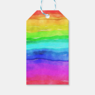 Painted Rainbow Gift Tags
