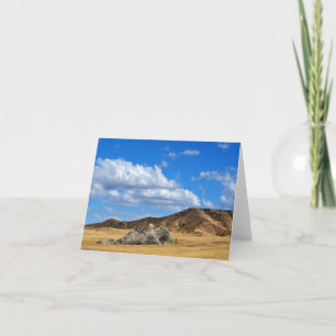 Painted Rock on the Plain Note Card