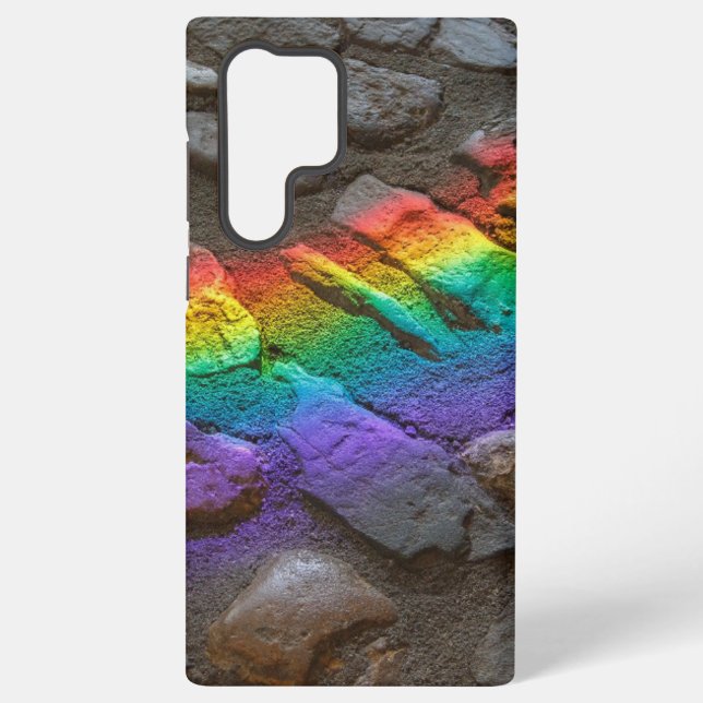 Painted Rock Samsung Galaxy S22 Ultra Case (Back)