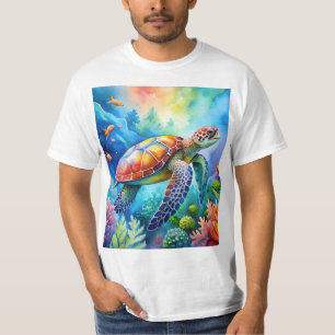 Painted Sea Turtle T-Shirt