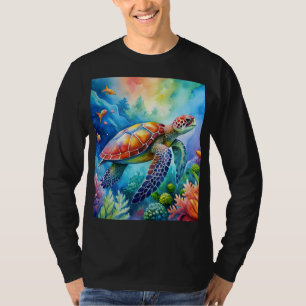 Painted Sea Turtle T-Shirt
