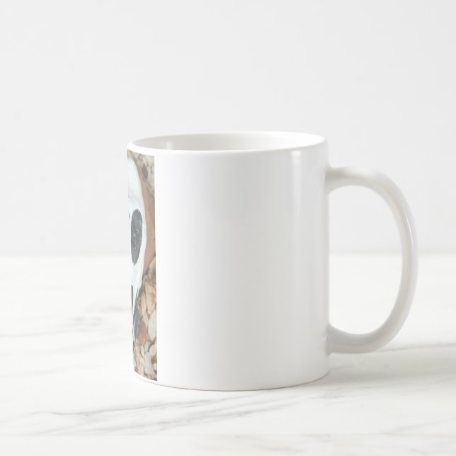 painted skull coffee mug (Right)