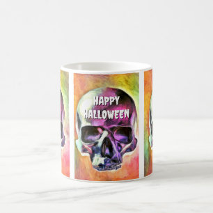 Painted skull. Customized Coffee Mug