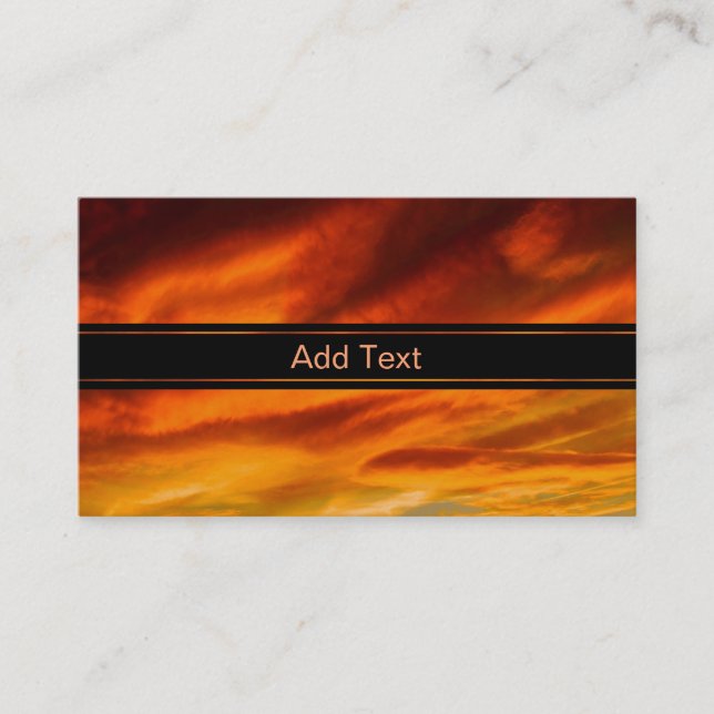 Painted Sky Business Card (Front)