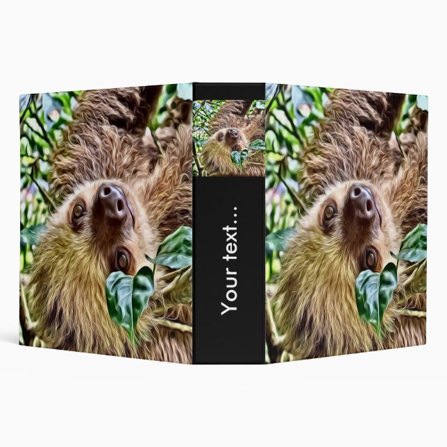 painted Sloth Binder (Background)