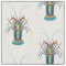 Painted Spiny Lobster Art Fabric