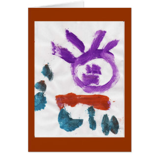 Painted Sun Card