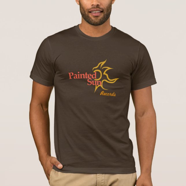 Painted Sun Records - Men's TShirt (Front)