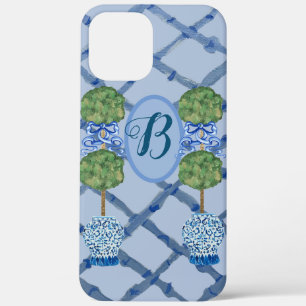 Painted Topiary Chinoiserie Ginger Jars Jar iPhone 12 Pro Max Case