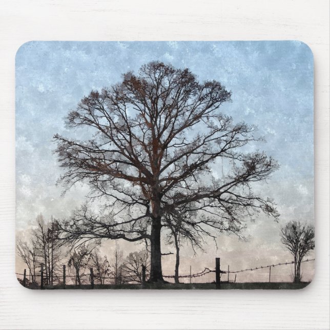 Painted Tree Mousepad (Front)