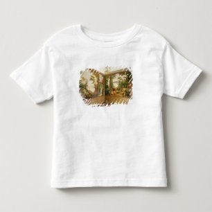 Painted wall panels in the Salon of Gille Toddler T-shirt