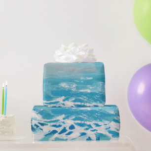 Painted Water Colours Wrapping Paper