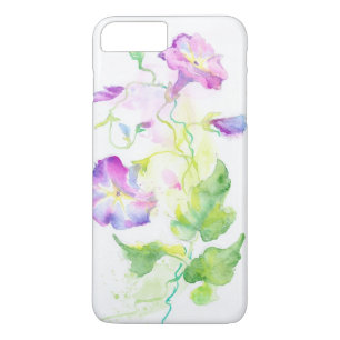 Painted watercolor convolvulus flowers Case-Mate iPhone case