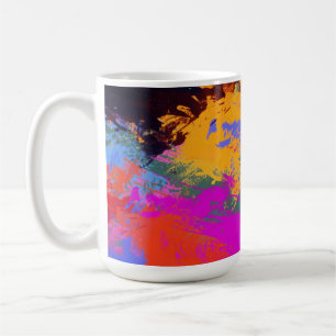 Painted Zebra Coffee Mug