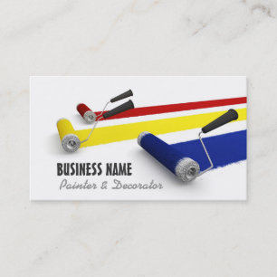 Painter and Decorator Business Card