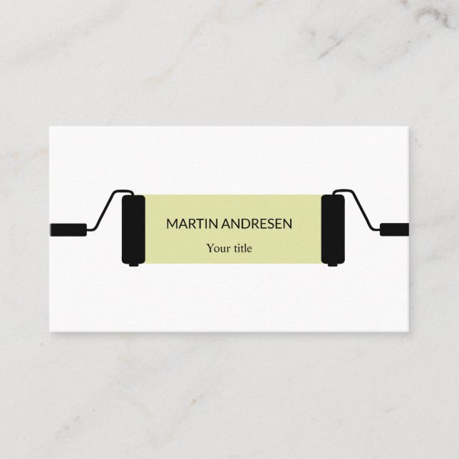 painter business card (Front)