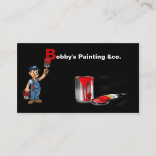 Painter business card