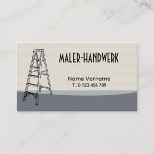 painter business card