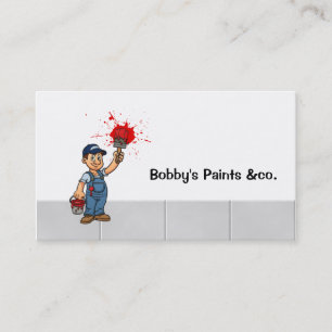 Painter business card