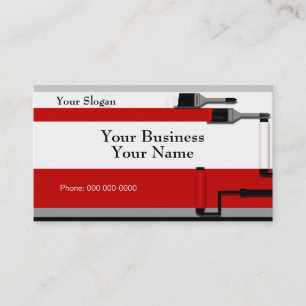 Painter Business Card Template