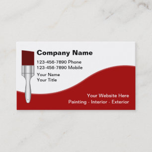 Painter Business Cards