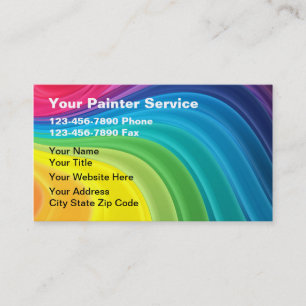 Painter Business Cards
