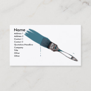 Painter Business Cards