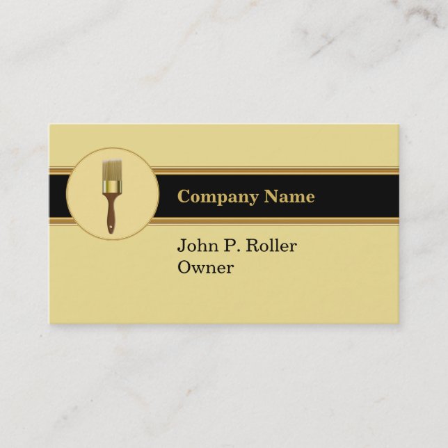 Painter Business Cards (Front)