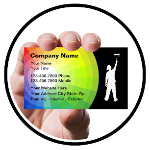 Painter Business Cards