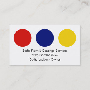 Painter Business Cards