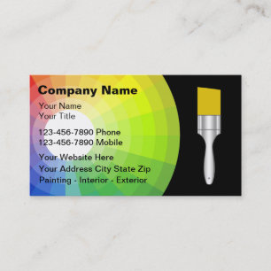 Painter Business Cards