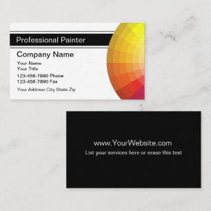 Painter Business Cards